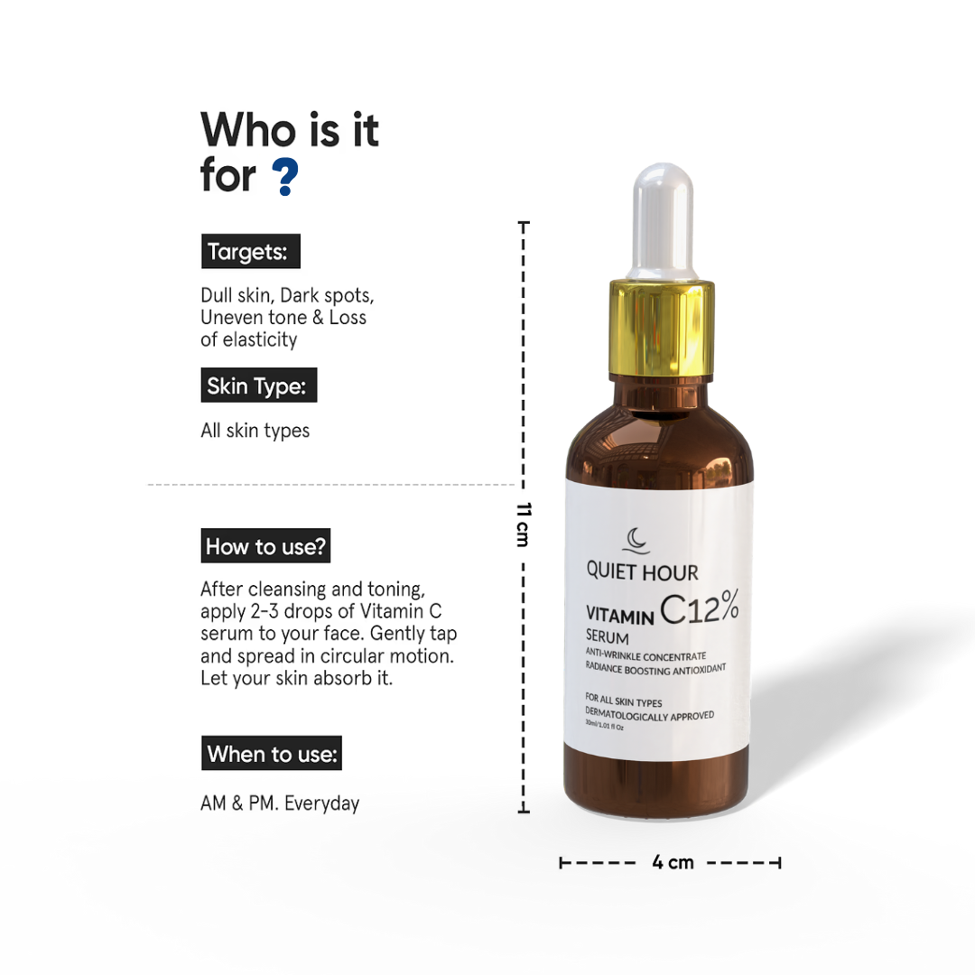 Vitamin C12% Face Serum